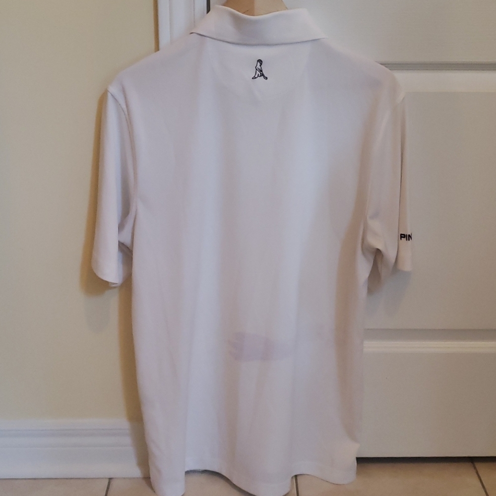PING Golf Shirt - White - Picture 2 of 7